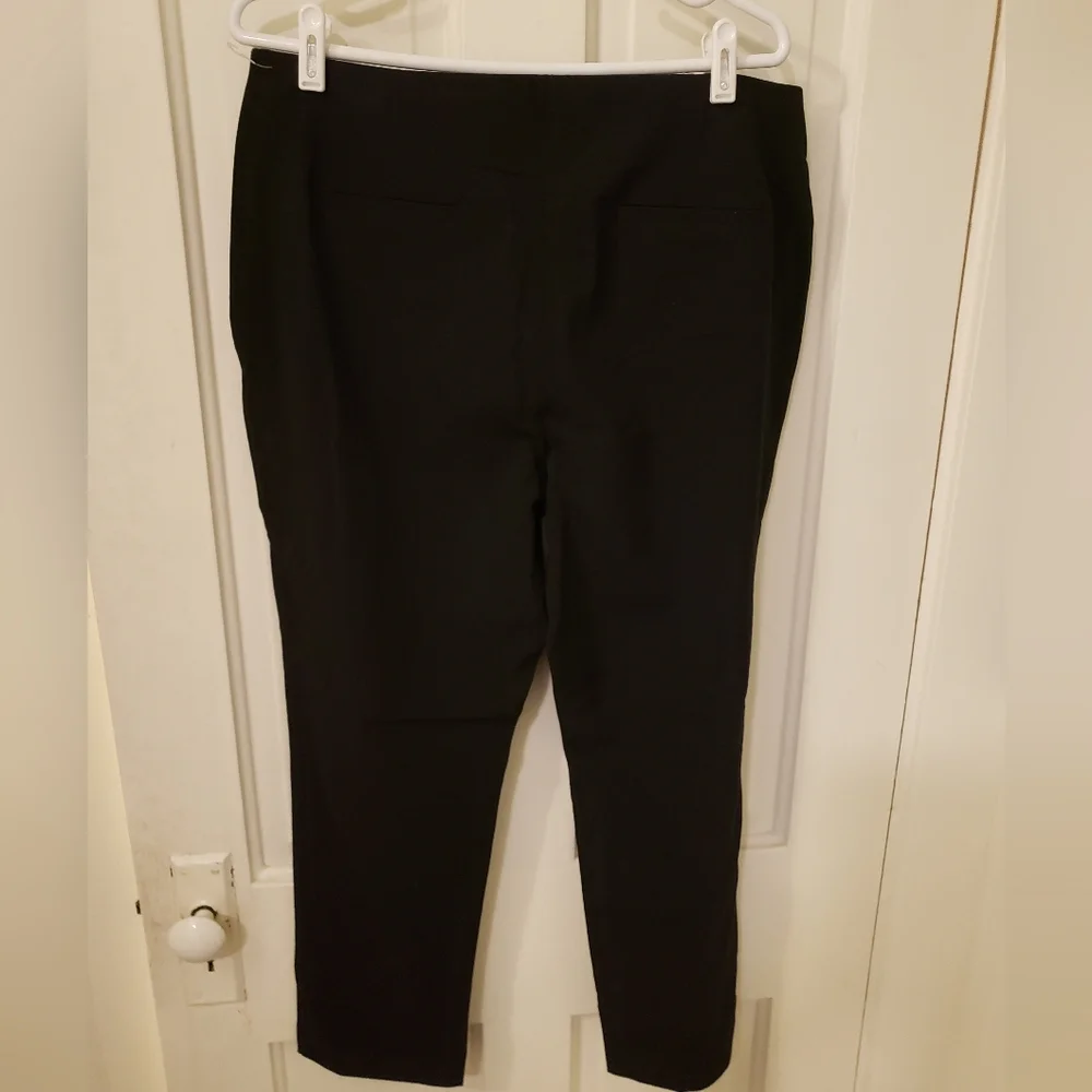 Nine West Women's Side Zip Skinny Ankle Dress Pant - Picture 2 of 5